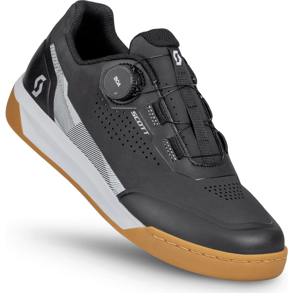 Scott Shoe Mtb Volt Evo Flat Boa black/white (1007) 45.0 4235921007450
