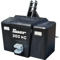 Front- Heckgewicht Suer Kat 0/1 und Koppeldreieck Kommunal 300kg