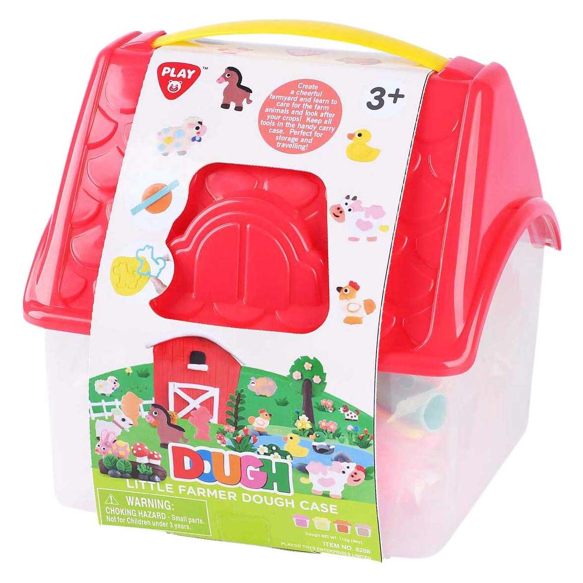 PlayGo Kleines Bauernhof-Ton-Set - 4 Tontöpfe (65836859)