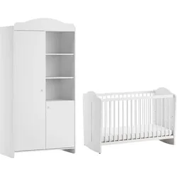 BABYZIMMER 2-teilig Megeve Weiß