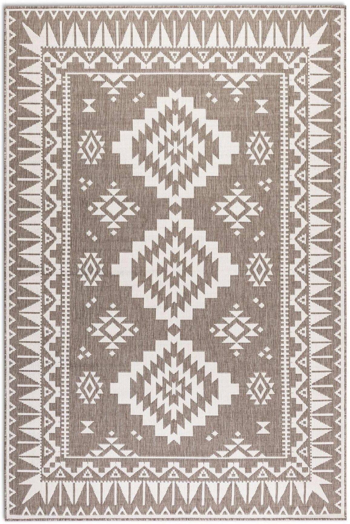 Teppich ELLE DECORATION "Dynamic 120 x 170 cm", beige, B:120cm L:170cm, Kunstfaser, Teppiche, Teppich beige B : 120cm 1 Stk., L: 170cm