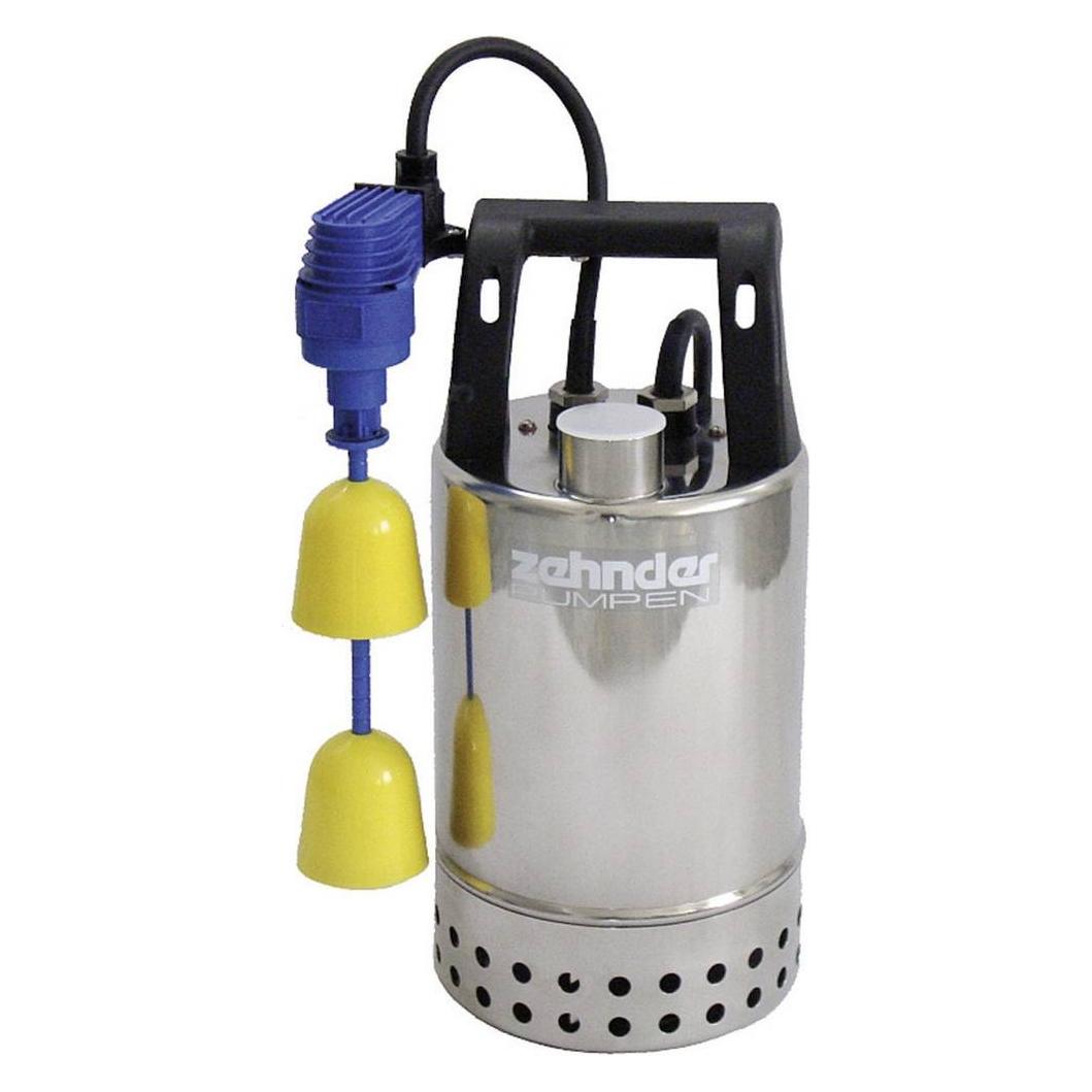 Zehnder Pumpen 12811 E-ZW 50 KS-2 Schmutzwasser-Tauchpumpe 7500 l/h 7.5 m (Schmutzwasserpumpe) (12811)