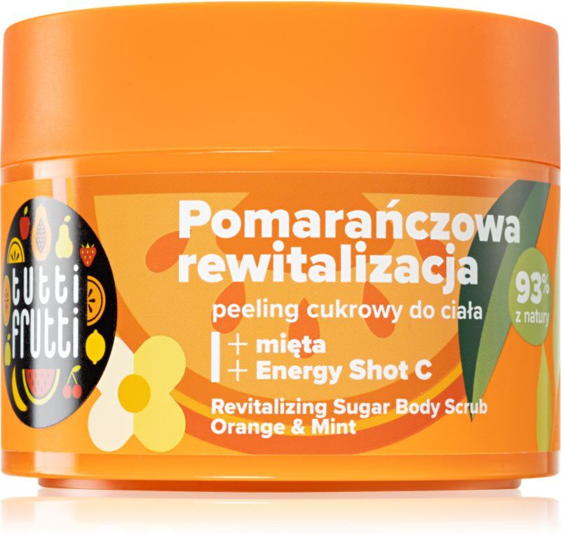 Farmona Tutti Frutti Minty Orange refreshing sugar scrub for the body 300 g