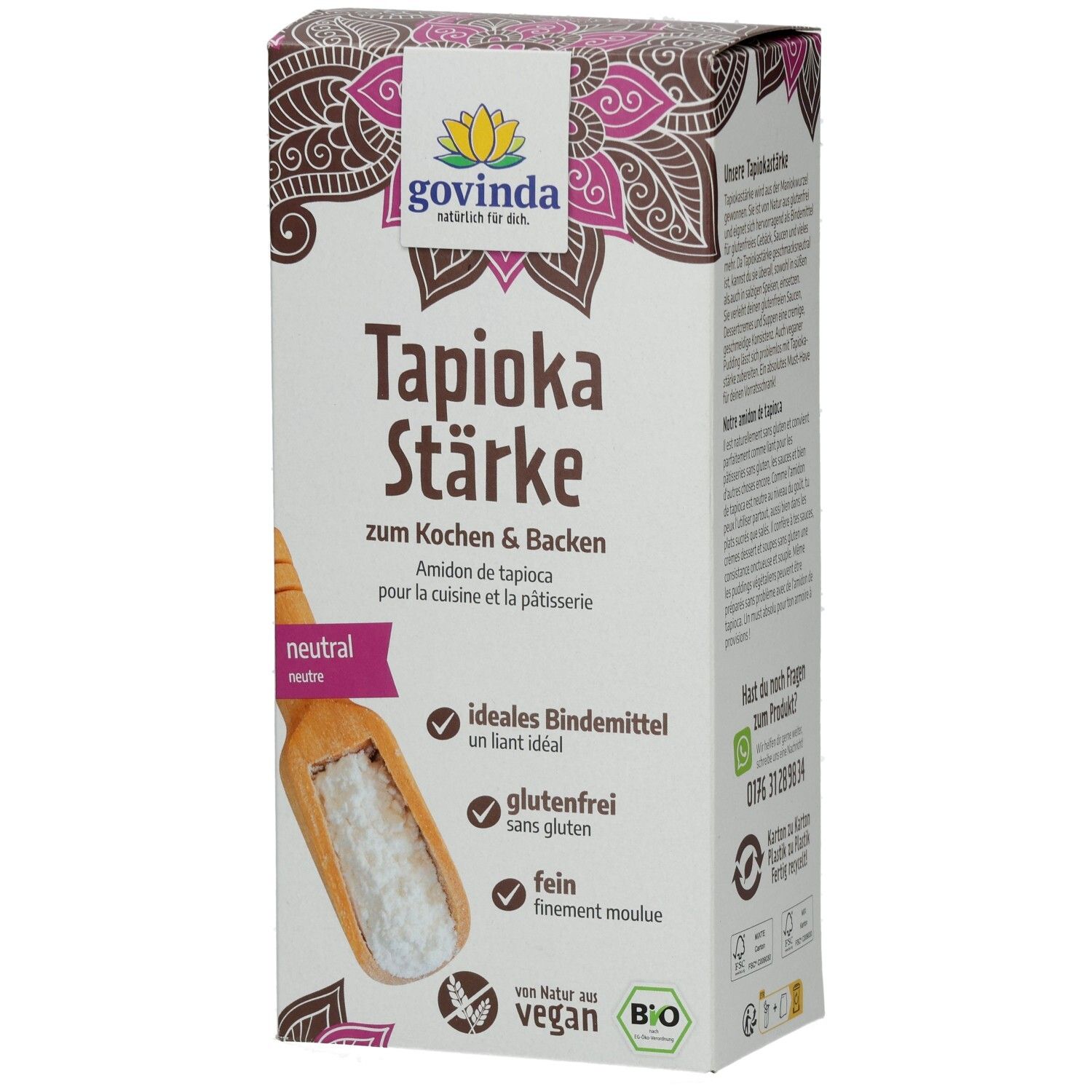 Govinda Tapioka-Stärke 330 g Sonstige