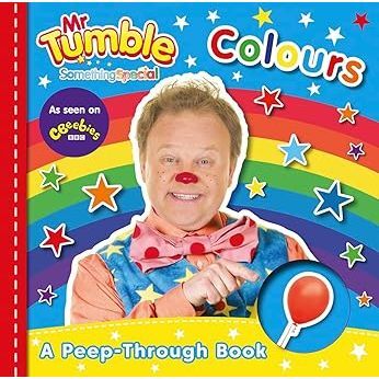 Farshore Mr Tumble Something Special: Colours Peep-through Board Book by Mr Tumble Something Special