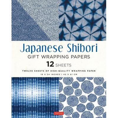 Japanese Shibori Gift Wrapping Papers - 12 Sheets, Nonbook von , Pan macmillan Ltd., 978-0-8048-5249-4