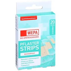 Wepa Pflasterstrips wasserfest 3 Größenn