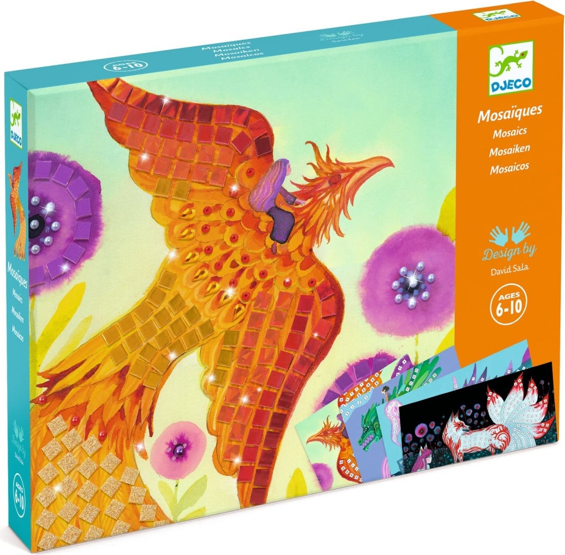 Djeco Creatief mozaïekspel Mythische wezens