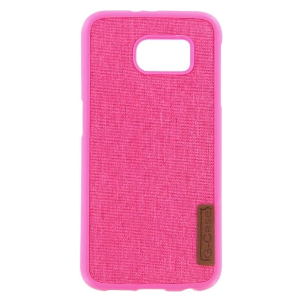 OEM Silicone Case Textile for Samsung S6 pink (Samsung Galaxy S6) (25445346)