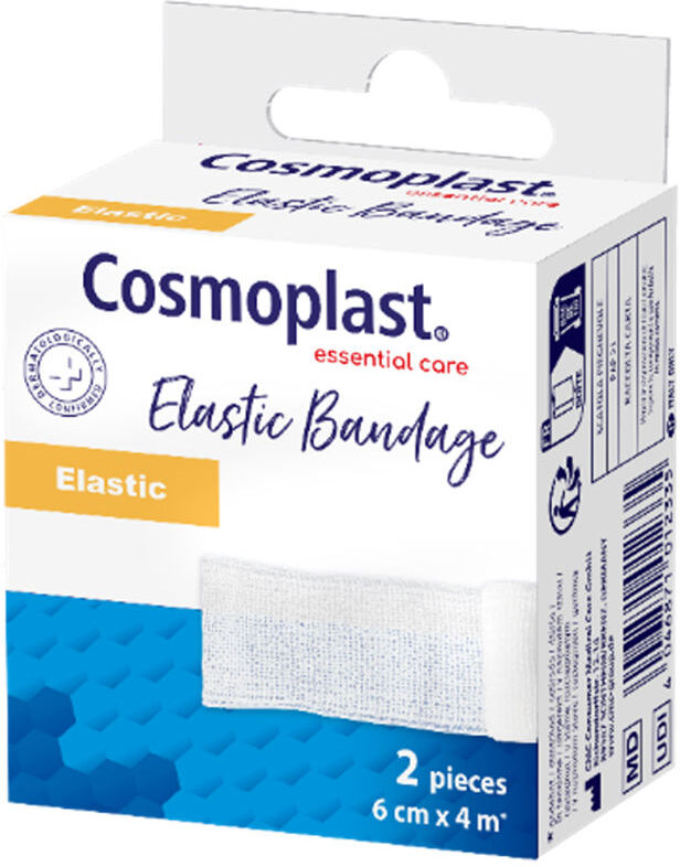 Cosmoplast Benda elastica 6x4 cm 2 unità