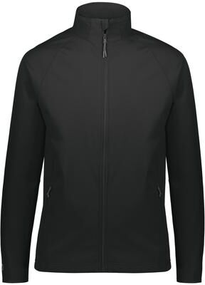Holloway 229521 Featherlight Soft Shell Jacket in Black size 3XL   Polyester