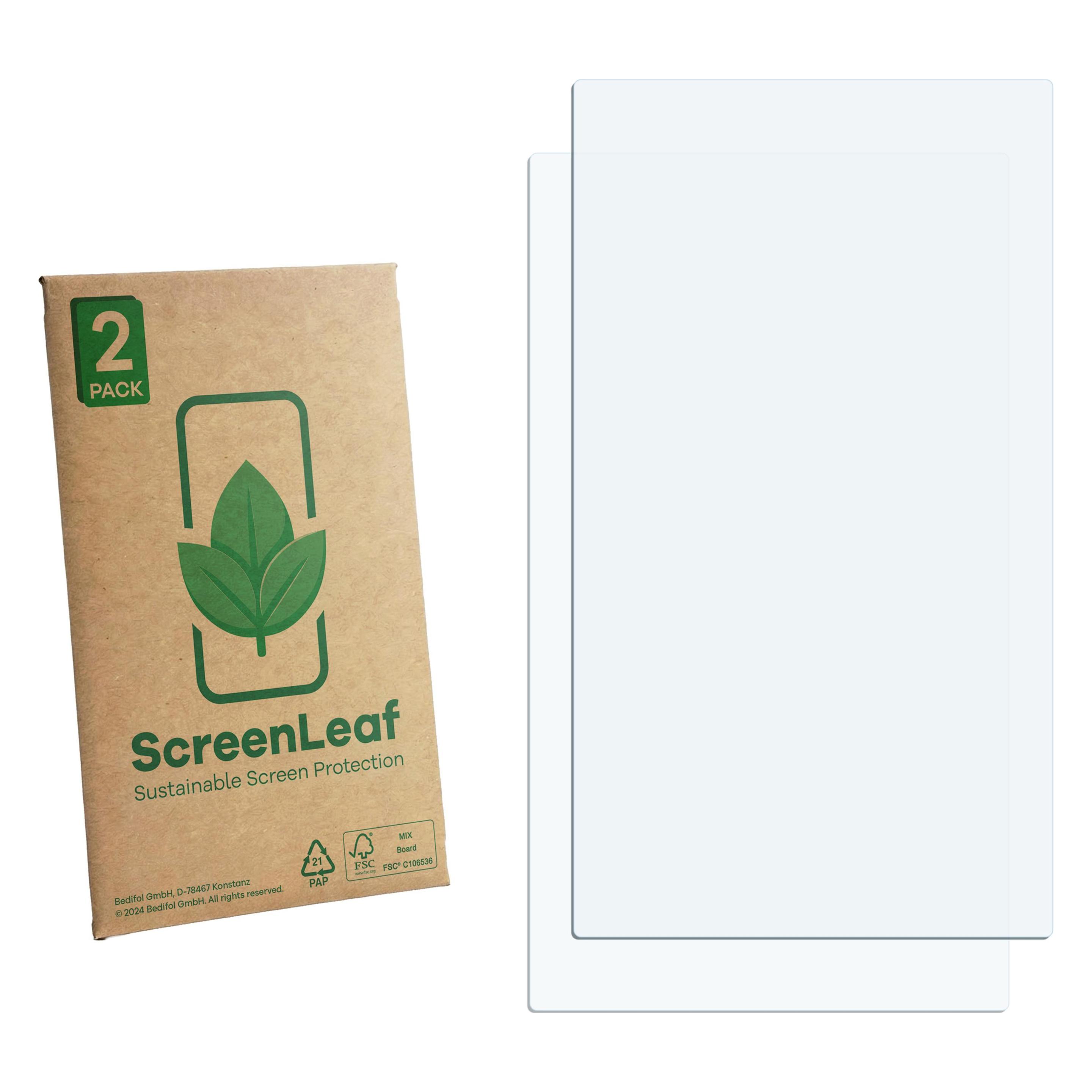 ScreenLeaf Schutzfolie für Hiby Digital M500 Displayschutz Display Schutz Folie Klar Transparent (6163568)