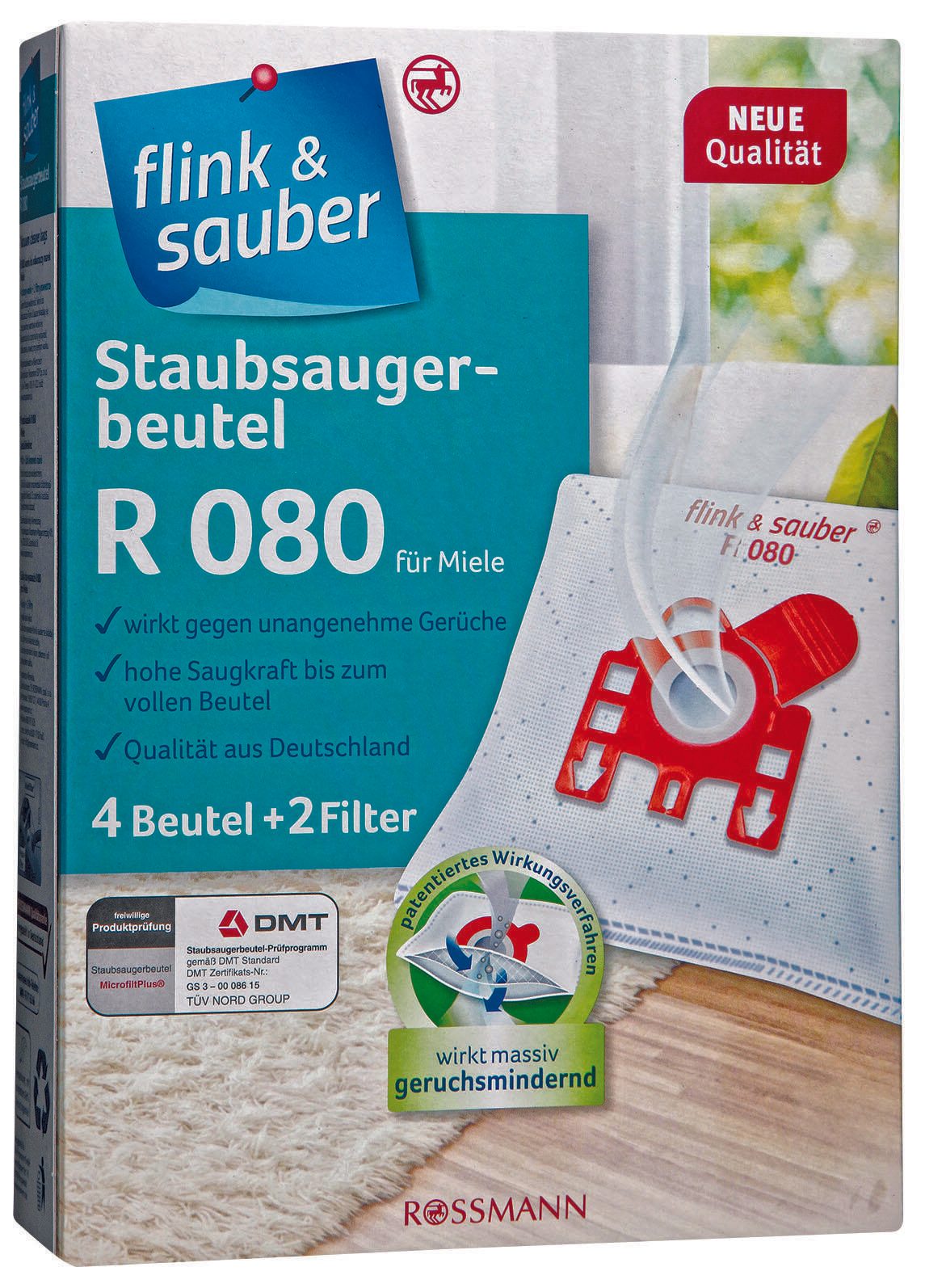 flink & sauber Staubsaugerbeutel 4305615395272