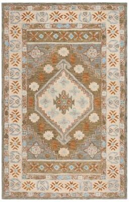 SAFAVIEH Handmade Heritage Bayan Traditional Wool Rug