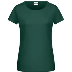 James & Nicholson Damen Bio T-Shirt 8007 dark green XXL