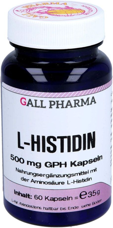 L-histidin 500 mg Kapseln 60stk