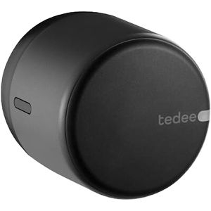 tedee Smartes-Türschloss Lock GO 2, schwarz, mit Bluetooth, App-fähig