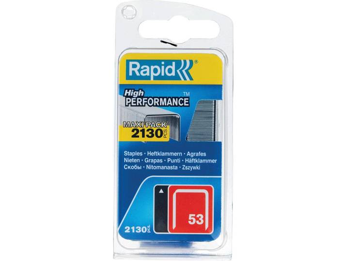 Rapid Tools 5000741 Rapid Feindrahtklammern Typ 53\, 6 mm\, Kleinpackung
