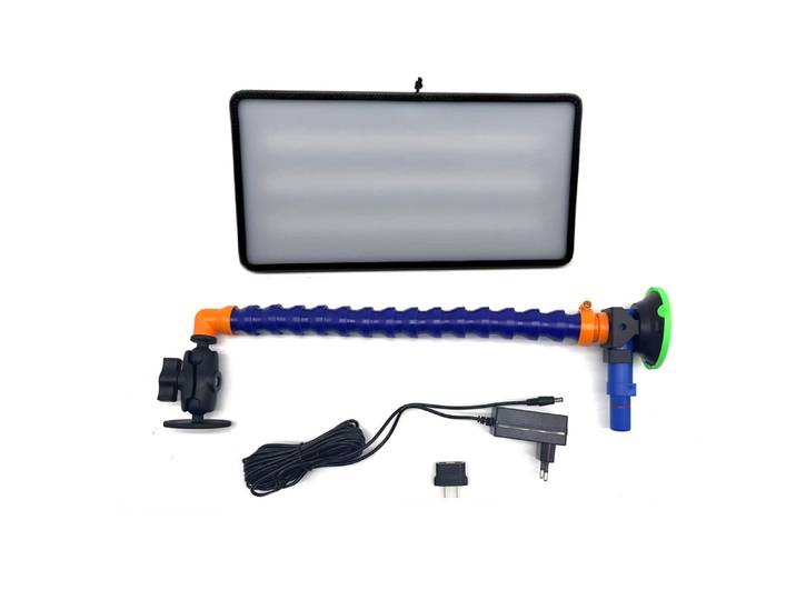Lampe LED pour débosselage 3 bandes lumineuses, outil de réparation de bosses sans peinture, lampe de débosselage 12V pour voiture, outils de débosselage automobile, lumière LED