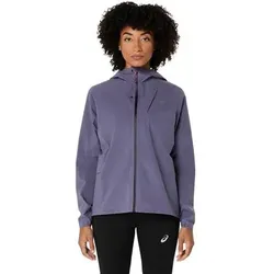 ASICS Damen Jacke METARUN WATERPROOF JACKET, Größe M in Grau Grau