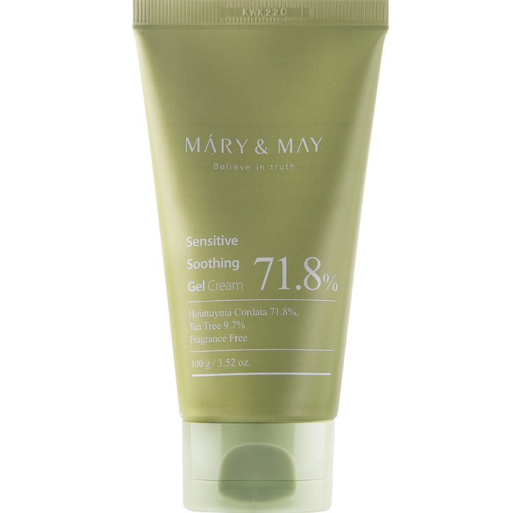 Máry & May Sensitive Soothing Gel Cream - Light Gel for Sensitive Skin 100g