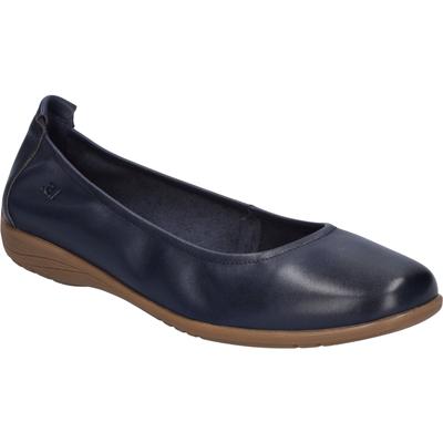 Ballerina JOSEF SEIBEL "Fenja 01, indigo", Damen, Gr. 36, blau (indigo), Obermaterial: 100% Rindsleder Leather cow., Schuhe Ballerina