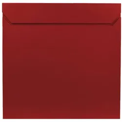 SafePost, Briefkasten, 800 Design-Briefkasten rot RAL3002 matt