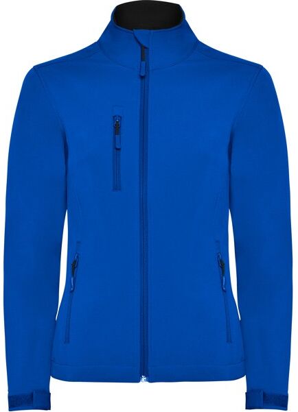 Veste softshell publicitaire déperlante Nebraska Woman Bleu Royal XXXL