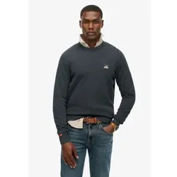 Superdry für Herren. M2014242A Great Outdoors Sweatshirt navy (S), Lässig, Baumwolle, Marine