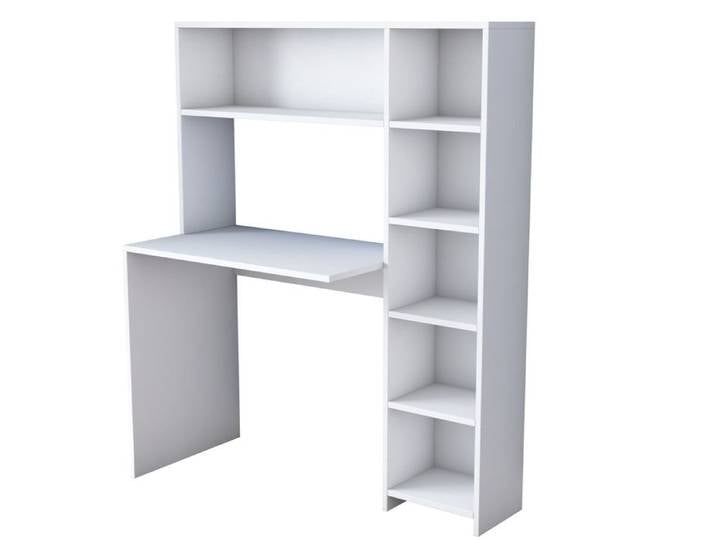 bureau en bois  Haham  113 x 40 x 142 cm - Blanc