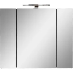 Tchibo - Spiegelschrank - 80x19x66cm - grau -