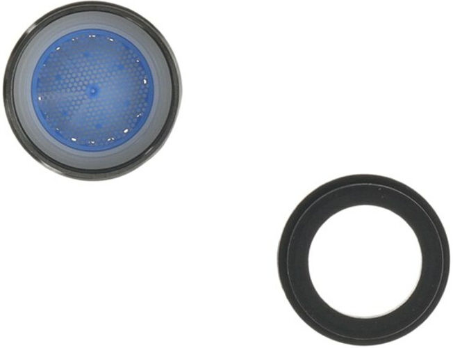 V&B; Régulateur de jet 30x30mm, avec joint, noir mat ; Villeroy & Boch (92527206)