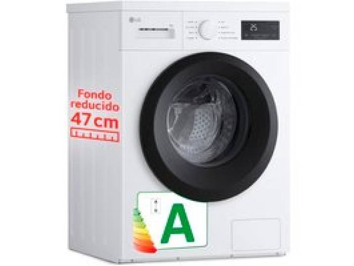 Machine à laver - LG - 8 kg - 1400 tr/min - Charge frontale - Programme rapide 30 min - Lavage à la main