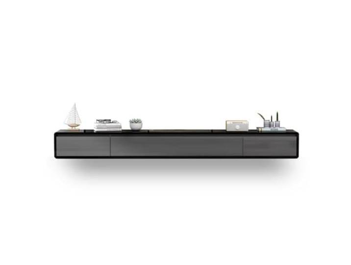 Ptasccne tv Schrank Vollständig montierter minimalistischer schwebender TV-Ständer Modern