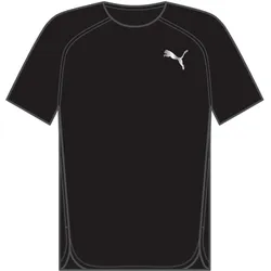 Puma, Herren, Sportshirt, M Lightspeed Ss (M), Schwarz
