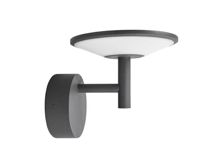 Lucande LED Applique Exterieur Fenia (Moderne) en Noir Aluminium (1 lampe\,à)\, Murale Luminaire Lampe Jardin Eclairage d’exterieur