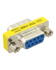 InLine Mini Serieller Adapter DB-9 S bis W Daumenschrauben (42214)