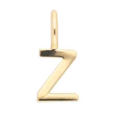 Buchstabenanhänger ADELIA´S "Buchstabenanhänger Z 333 Gold ( 8K )", gold, Schmuckanhänger, Damen, Gold, Goldanhänger Buchstabe Z