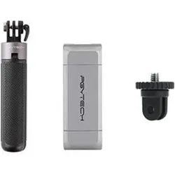 Pgytech Stativ VLOG Phone Extension Pole, Action Cam Zubehör, Silber, Schwarz