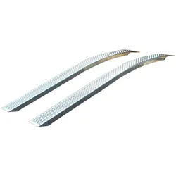 HP, Garagenausstattung, Verladerampen-Set 400kg Alu Gebogen