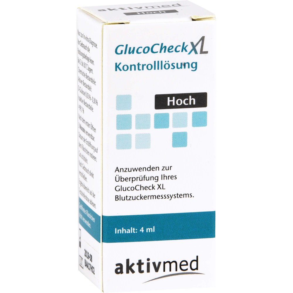 Aktivmed GmbH Gluco Check Xl Kontroll Lösung hoch 07543577