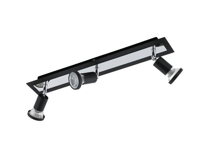 Eglo Spot Sarria Schwarz, chrom Stahl B 7 cm