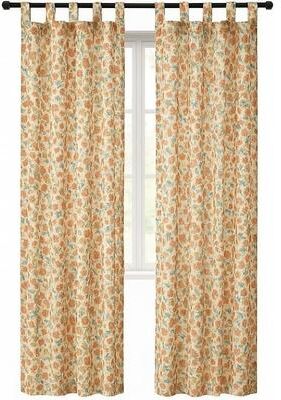 Urban Lifestyle Mushroom Sheer Curtain Panel