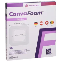 Convafoam Schaumverband Border 21x21 Cm 5 St