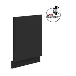 Frontblende für integrierten Geschirrspüler 45 cm ARIA Schwarz + Schwarz matt