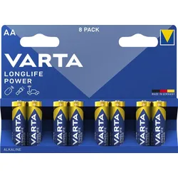 VARTA LONGLIFE Power AA VE8