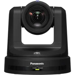 Panasonic AW-UE20 4K UHD PTZ-Kamera mit integrierter Schwenk- und Neigefunktion (12-fach optischer Zoom (3840 x 2160 Pixels), Netzwerkkamera, Schwarz