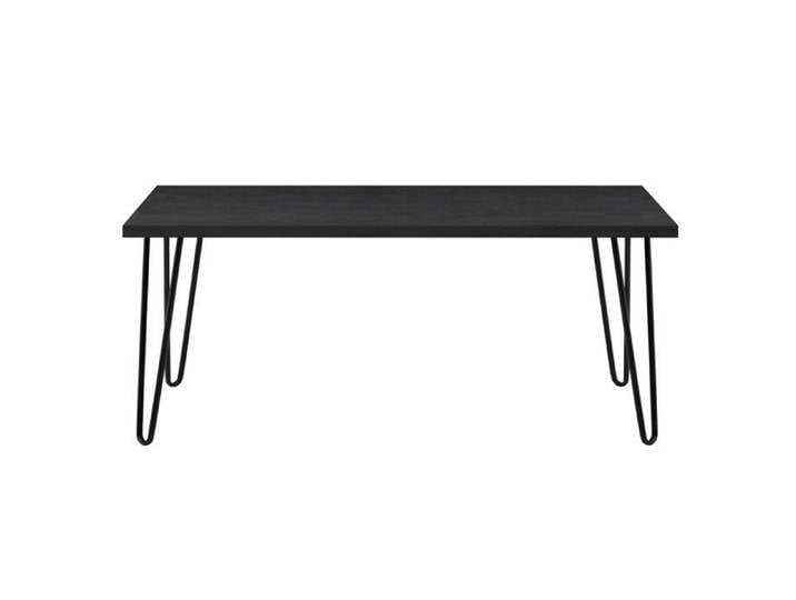 Owen Table basse rectangulaire en chêne noir