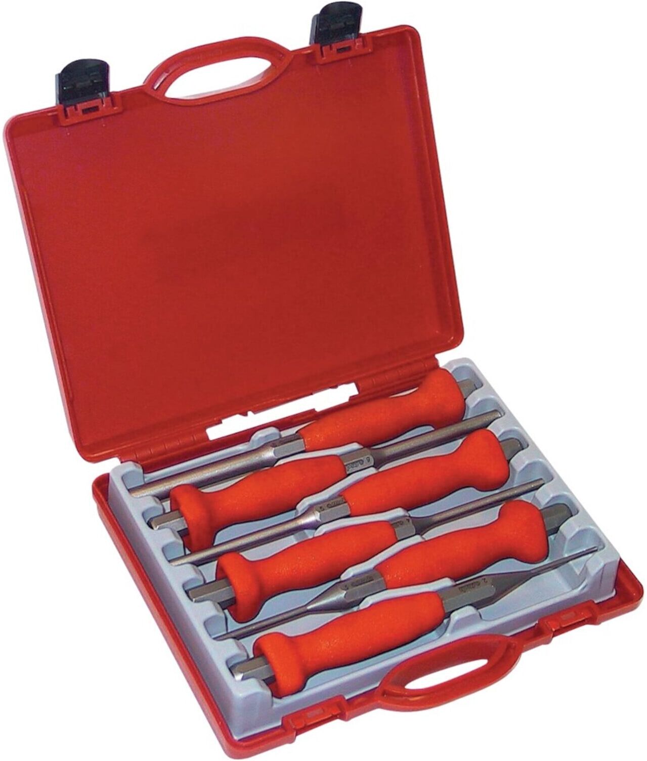 Splintentreibersatz 6tlg.2-3-4-5-6-8mm Ku.-Box PEDDINGHAUS ; mob Peddinghaus (6635700000)