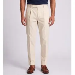 Berwich für Herren. ts0454x Hose Chiold beige (50), Lässig, Baumwolle
